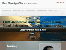 Tablet Screenshot of newagecd.com